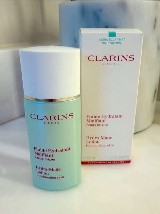 Clarins Other - Clarins Hydra-Matte Lotion 1.7oz New in Box Combination Skin
